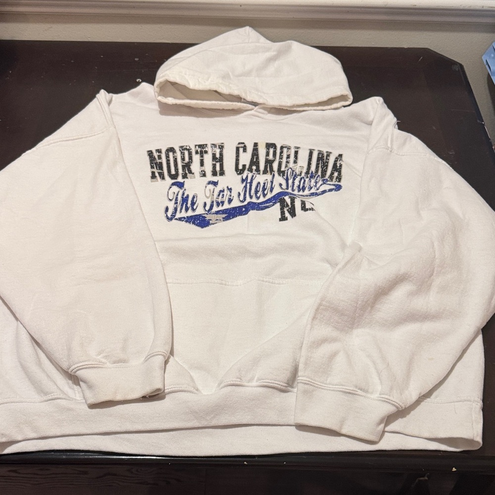 White North Carolina Men's Sweater